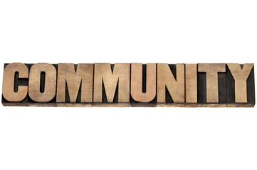 community in wood type