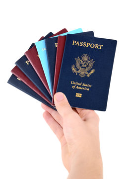 bunch of passports