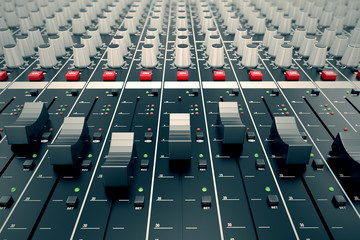 Audio Console.