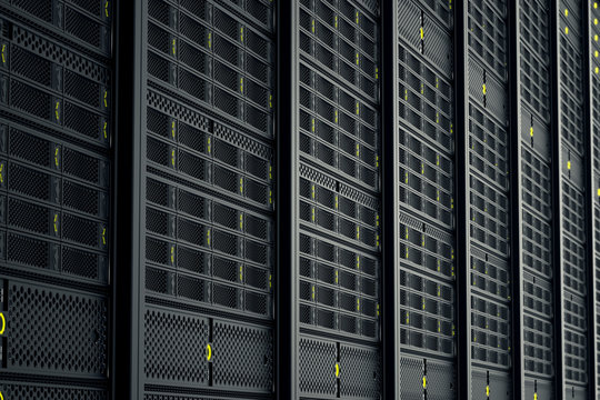Server room.