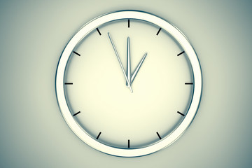 Simple modern clock.