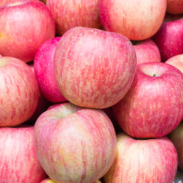 Bunch Of Royal Gala Apples Stock Photo - Download Image Now