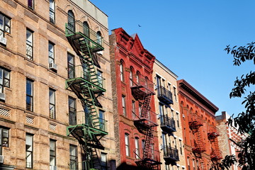 Obraz premium fire escape NYC