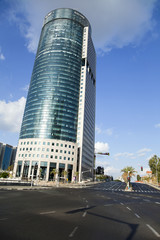 Obraz premium Skyscraper Intersection