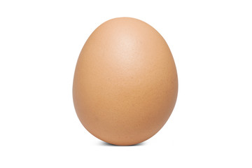 Egg on a white background II