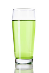 Fresh green drink isolated