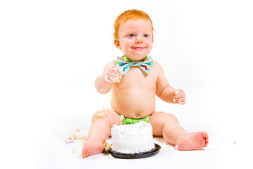 One Year Old Cake Smash