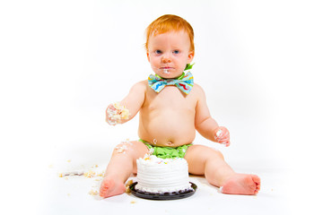 One Year Old Cake Smash