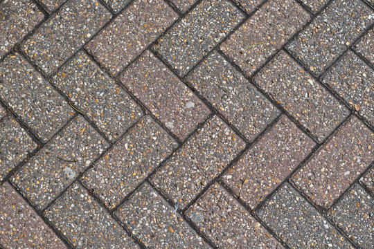 Herringbone brick pattern