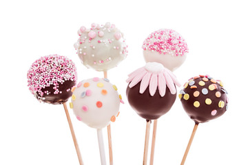 Cake Pops isoliert