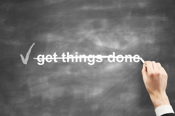 get things done