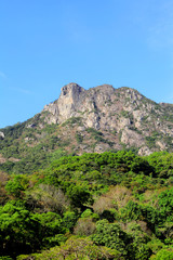Lion Rock in Hong Kong