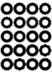 Tires for wheels.