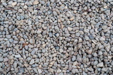 White and gray stones