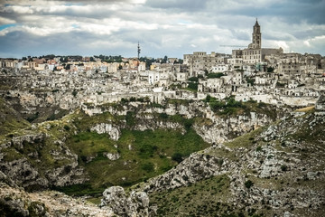 Fototapeta na wymiar Matera, miasto kamieni