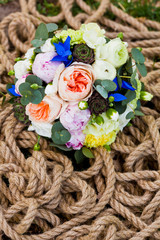 bouquet of wedding flowers