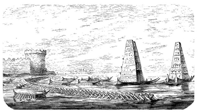 Antique Naval War Machinery : Towers