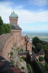 Fototapeta premium Haut-Koenigsbourg Castle