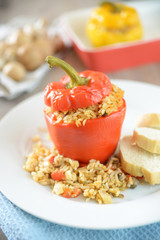 Gefüllte Paprika