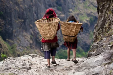 Keuken foto achterwand Nepal Nepal - Lokale mensen
