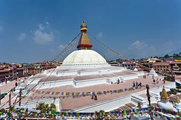 Fotobehang bodhnath temple in nepal © berzina