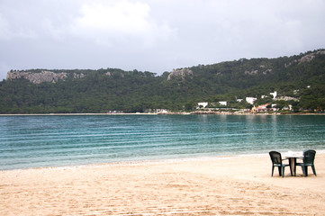 Strand in Kemer - Türkei