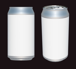 3d can different background for new product 