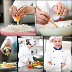 Collection of chef related images