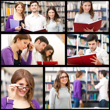 Students collage