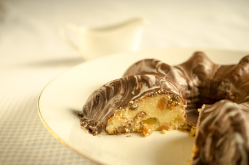 Chocolate cheesecake
