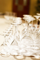 Lots of wine glasses