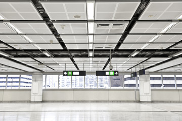 Obraz premium Train station