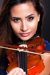 beautiful violinist