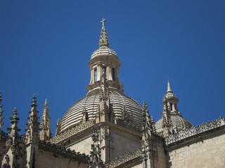 Fototapeta na wymiar Catedral de Segovia