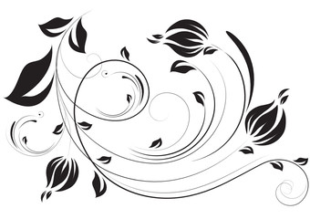 Floral design element