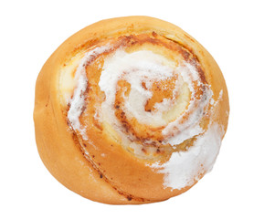 bun on a white background