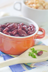 red and white bean