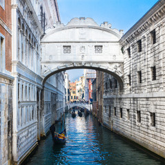 Bridge of Sighs - Ponte dei Sospiri. Venice.
