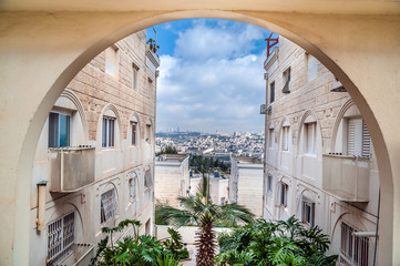 Residential district in Jerusalem - 53004603