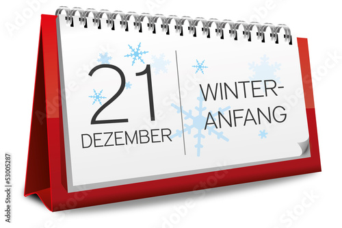 "Kalender 2013 Winteranfang Winter Anfang Schneeflocken" Stockfotos und 
