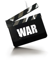 Naklejka premium CLAP-WAR