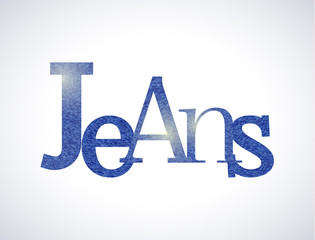 Jeans vector background