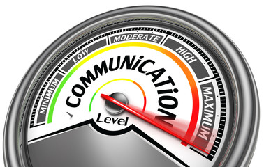 communication level meter