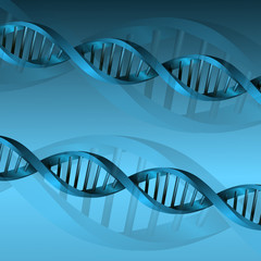 DNA molecule structure background. eps10 vector illustration