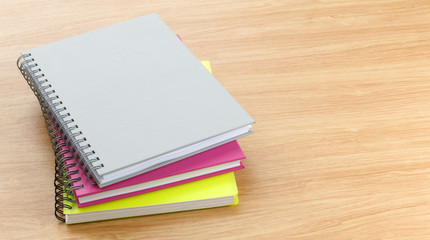 colorful beautiful of noteboook