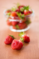 ripe strawberries