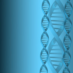 DNA molecule structure background. eps10 vector illustration