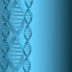 DNA molecule structure background. eps10 vector illustration