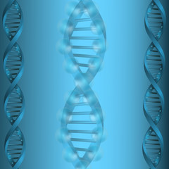 DNA molecule structure background. eps10 vector illustration