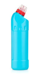 Plastic bottle of cleaning product